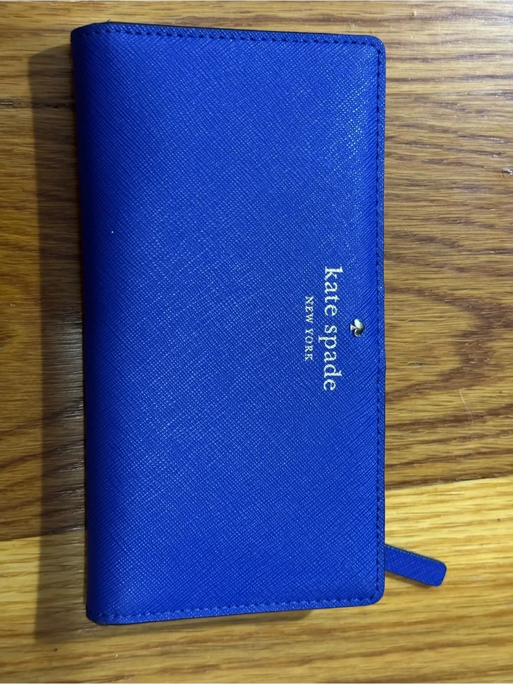 kate spade New York Cobalt Blue Wallet GREAT CONDITION Like New